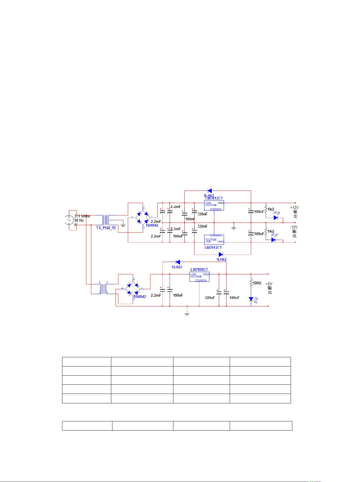 220v交流电转5v,12v直流电详细设计.doc