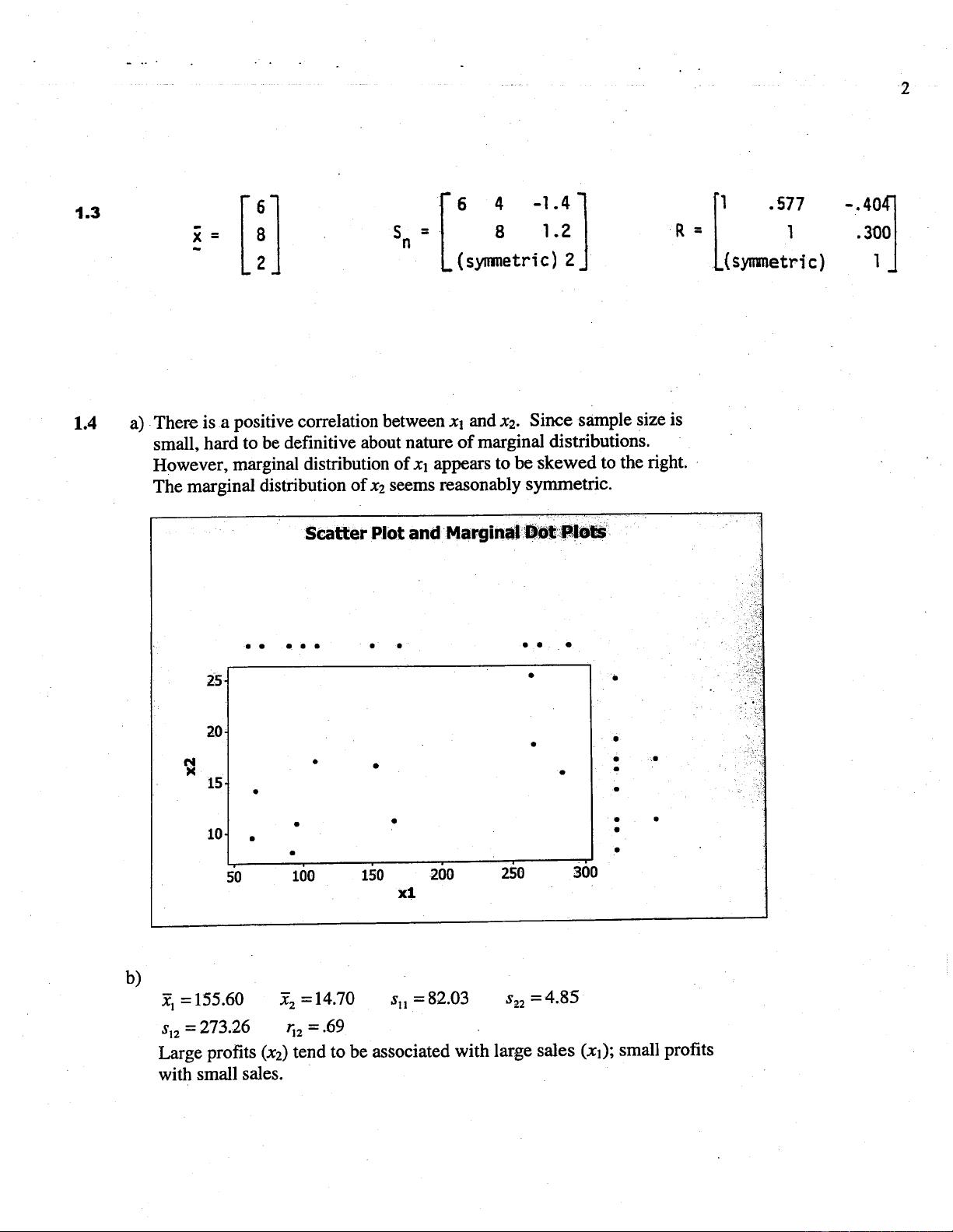 Applied Multivariate Statistical Analysis 6E【课后习题答案】.pdf - CSDN文库