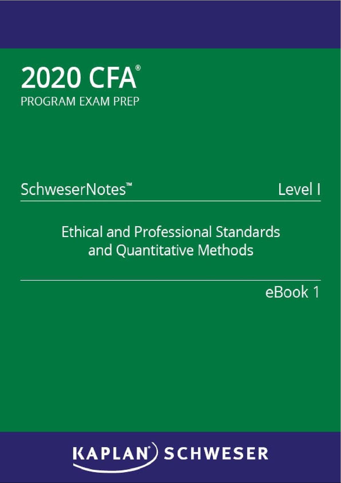 CFA2020-Level1SchweserNotesBook1.pdf_CFA资源-CSDN文库