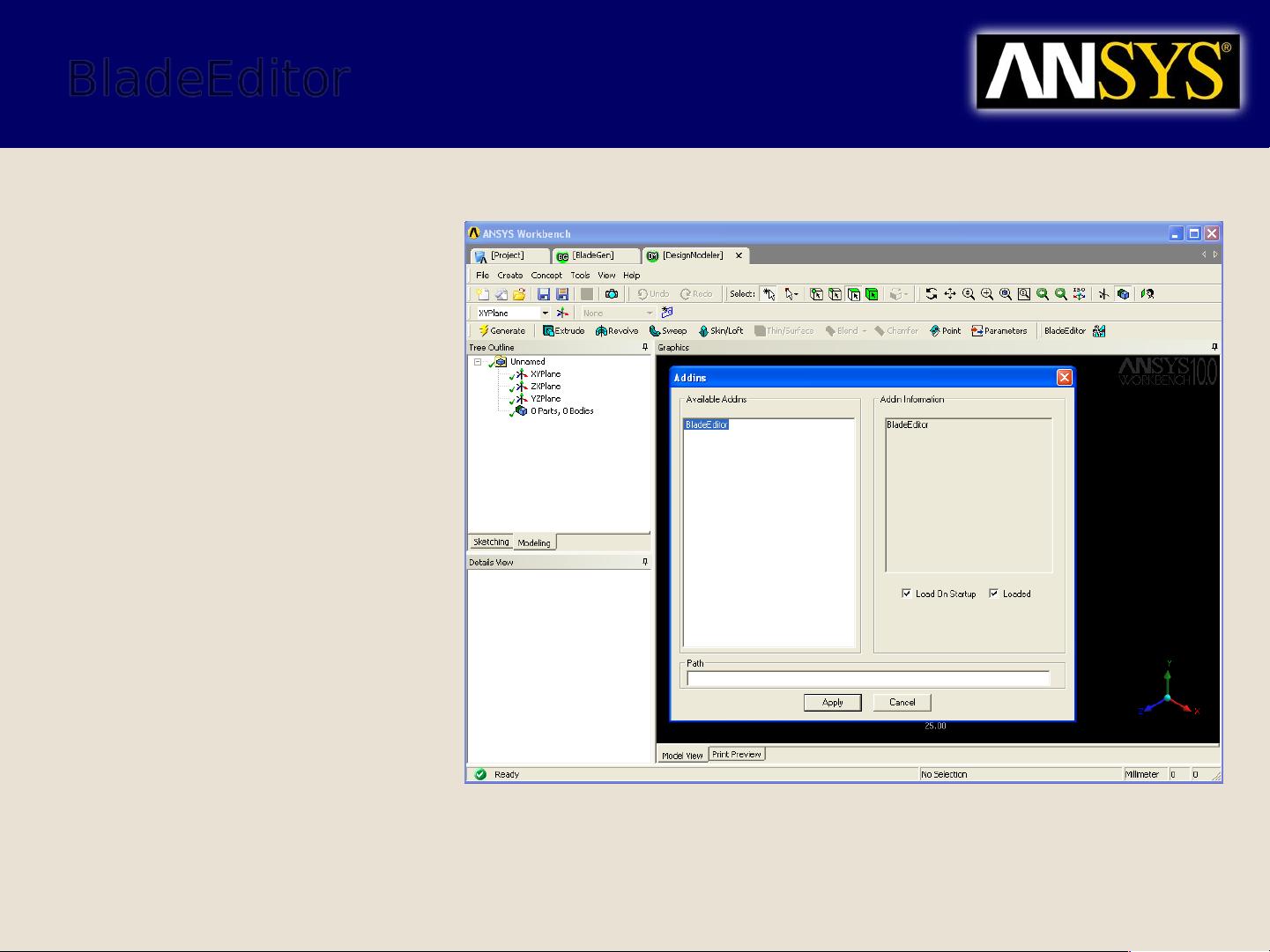 ANSYS BladeModeler 11.0:BladeEditor功能介绍 - CSDN文库