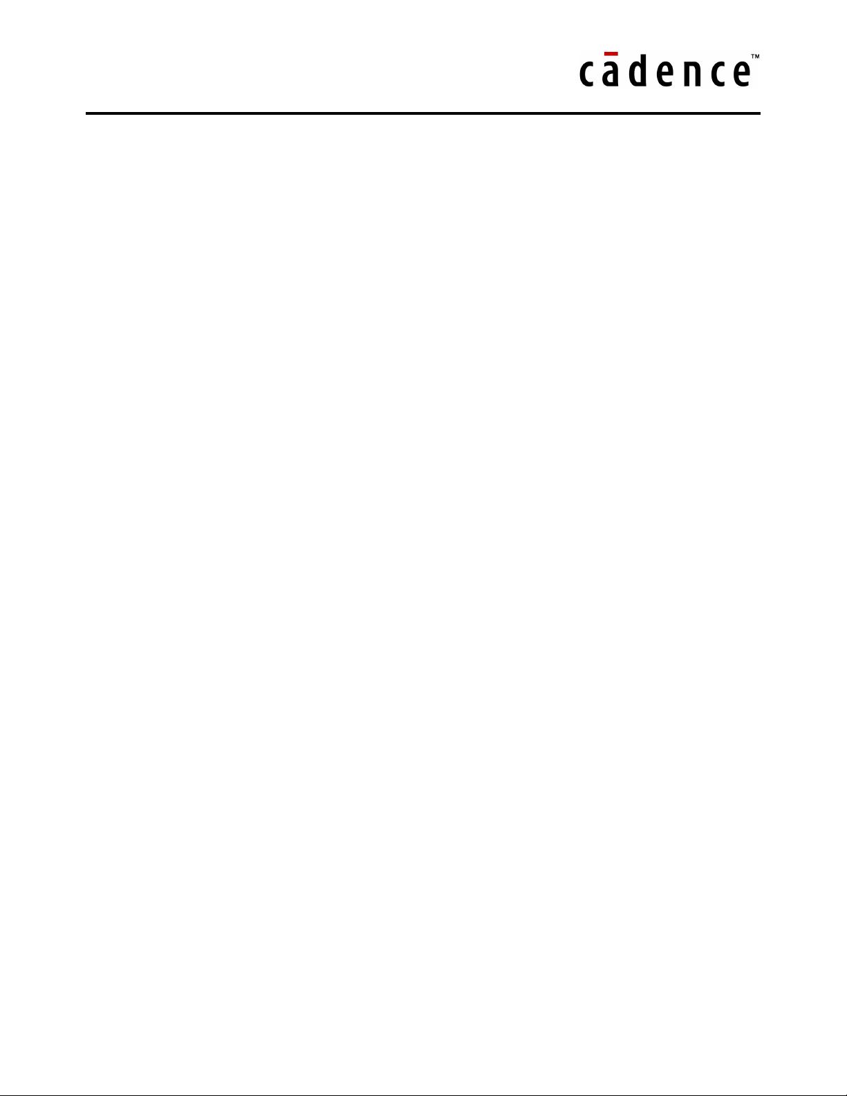irunUserGuide_cadence_irun的用户手册_ProductVersion12.1_irunUserGui_irun使用手册